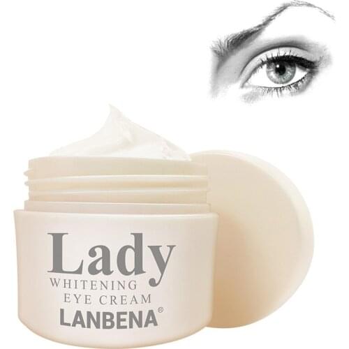 LANBENA Whitening Eye Cream Eye Serum Dark Circle Anti-Aging Eye Patch Repair Ageless Lifting Firming Anti-Puffiness Skin Care