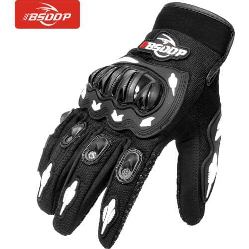 Personality Fashion New Full Finger Motorcycle Gloves Motocross Luvas Guantes Moto Protective finger for KAWASAKI NINJA 300R 250