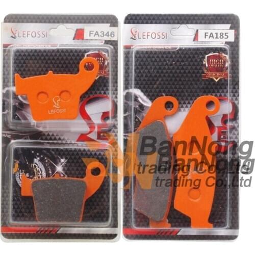 Motorcycle Front & Rear Brake Pads For HONDA CRF230L CR125R CR250R XR250R XR250L XR400R CR500R CRF230 CRF 230 L 230L CR 125R 250