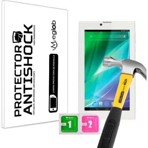 Screen protector Anti-Shock Anti-scratch Anti-Shatter compatible with Tablet Lava IvoryE