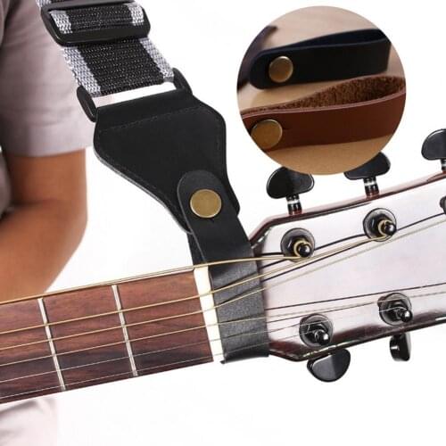 Strap Locks Sturdy Anti-pull Portable Guitar Strap Head Stock for Guitar