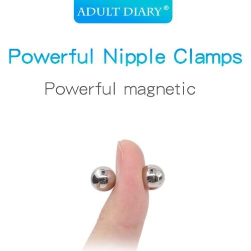 Nipple stimulator bdsm SM intimate toys for couples sex products women masturbators magnetic bead labia clamps sexual toy adult