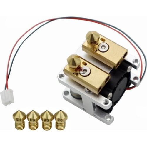 UM2 Ultimaker 2+ Extended+ Hot End Olsson Heating Block Isolator PTFE Coupler Nozzle Heat Sink Hotend 1.75/3mm