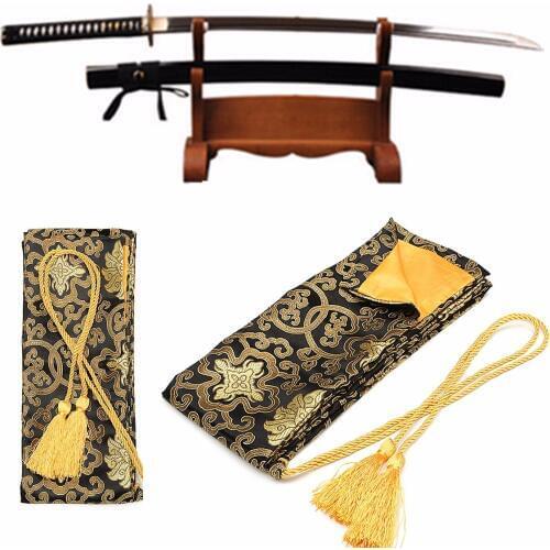 High Quality Japanese Katana Sword Silk Bag Carring Case Japanese Samurai Knife Long Size Japan Sword Carring Bags New