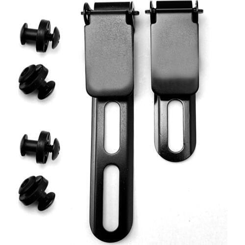 1piece K Sheath Waist Clip Universal Knife Scabbard Waist Clip Kydex Gun Scabbard Clip Waist Clip Stainless Steel Clip