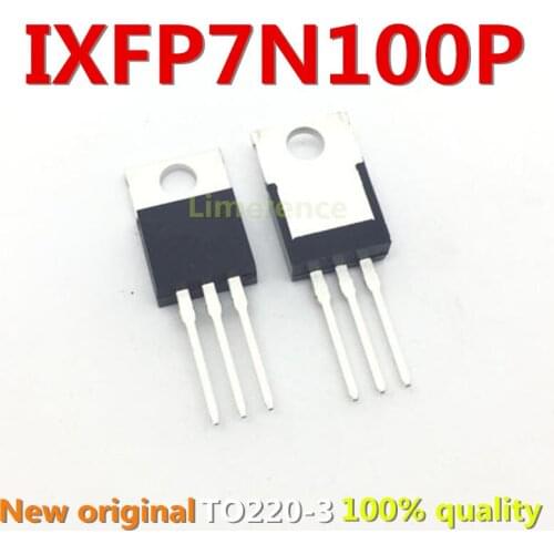 100% nuevo 50 unids/lote original MOSFET IXFP7N100P MOSFET IXFP7N100 7N100 N-CH 1000V 7A TO-220 Transistor
