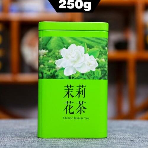 2021 Jasmine Dragon Pearls Fragrance Slimming Flower Chinese Tea Fresh Natural Organic Premium Jasmine Green Cha 250g