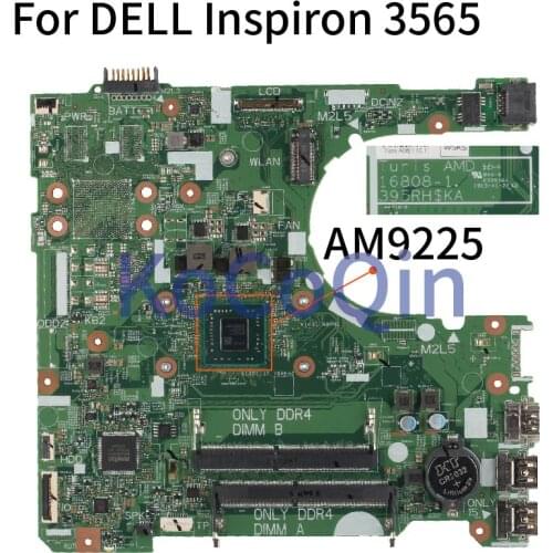 For DELL Inspiron 3465 3565 AM9225 Laptop Motherboard CN-03HY7P 03HY7P 16808-1 Notebook Mainboard
