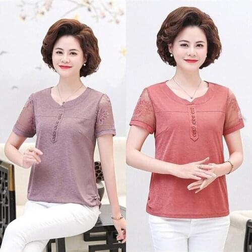 Tops Tees 5XL 2021 Summer Ladies Casual T Shirt Womens T-shirt Roupas Femininas Short Sleeve Tshirt T Shirts for Women X203