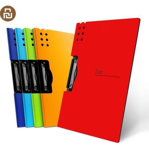 Fizz Horizontal A4 Folder Matte Texture Portable Pad Portable Pen Tray Thicken Briefcase For School Office Supplies