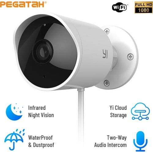 HD 1080P Outdoor security camera wifi IP smart home waterproof night vision motion detection IP camera video surveillance
