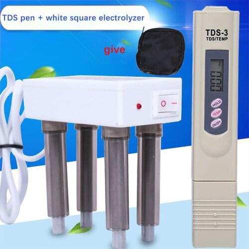 Water Quality Test Pen TDS-water Quality Inspection Pen Inspection White Electrolyzer Tool Set