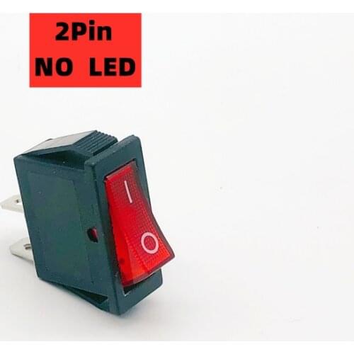 Rocker Switch KCD3 ON-OFF 2Position 2Pin Electrical equipment Power Switch 15A 250VAC/ 20A 125VAC NO LED Boat mini buttons