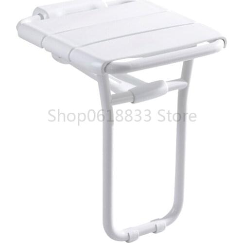 Wall Mounted Shower Seats bath bathroom chair Solid seat shower folding seat Spa Bench Saving Space Bathroom