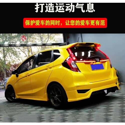 Applicable to New the Product 18 Honda Fit Refitted Thai Version Front Shovel Gk5 Small Surround Rs Side Skirt Rear Package
