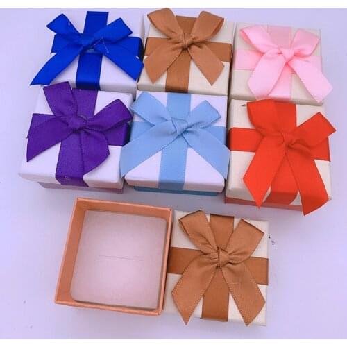High Quality Gift Box Jewelry Boxes 4*5*5cm Craft Paper Valentine`s Day Storage Box For Wedding Birthday Gift