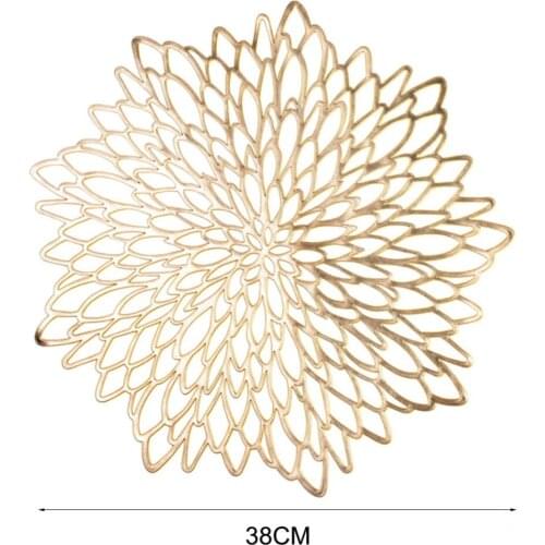 Mug Coaster Placemat for Kitchen Dining Table Simulation Plant PVC Table Mat Decorative Pad Coasters Home