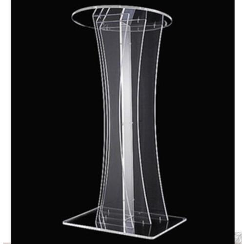 Clear Detachable Acrylic Podium Pulpit Lectern Free Shipping