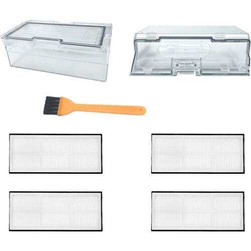 Dust Box for Roborock S7 S7MAXV T7S T7S PLUS Robot Vacuum Cleaner Without Filter Spare Parts