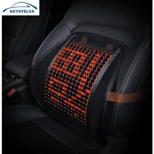 KKYSYELVA Mesh Lumbar Support for office home Chair Car Seat massage Back Supports Waist pillow cushion for Auto Back massager
