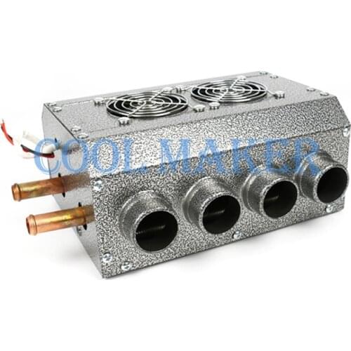 Universal underdash auto ac evaporator unit heating for truck bus