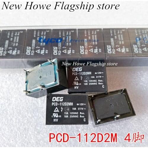 2pcs/lot New and original PCD-112D2M 12V 4PIN Universal HF7520-012-HSTP