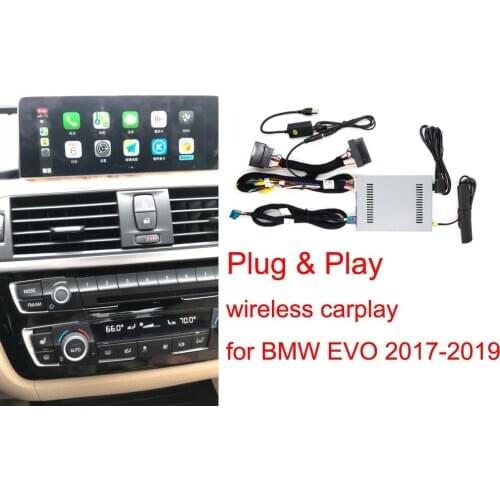 Wireless CarPlay for BMW EVO 1 2 3 4 5 7 Series X3 X4 X5 X6 2017-2019 Android Auto Retrofit Interface Car play