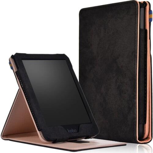 Case For 2018 Kobo Clara HD 6" Ebook-Reader Protective Cover For Kobo Clara HD N249 6.0" PU Leather Auto Sleep Wake Skin case