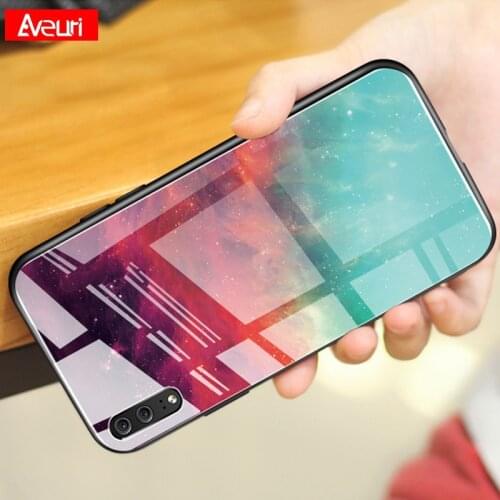 Colorful Glass Phone Case For Meizu 16 16th Plus 16S Pro 16XS 16X 16T 9H Glass Cover Case For Meizu 17 18 Pro Note 8 9 V8 X8 M8
