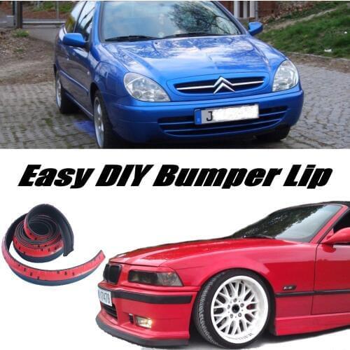 NOVOVISU Bumper Lip Deflector Lips For Citroen Xsara / Picasso Front Spoiler Skirt For Car Tuning View / Body Kit / Strip