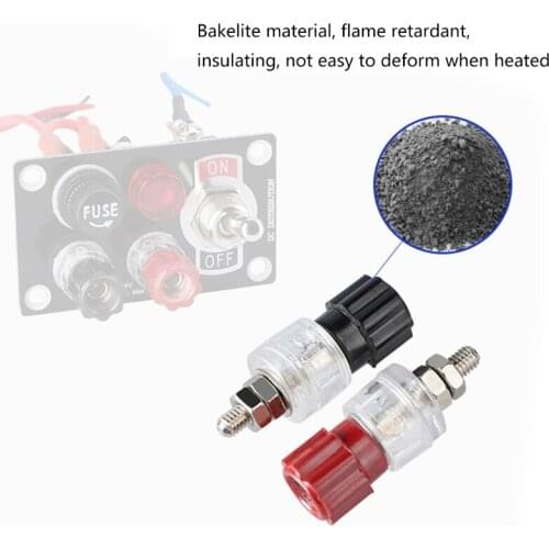 Multifunctional Vehicle Boat External Power Panel 12-24V Overcurrent Protection Switch Panel with 20A Fuse