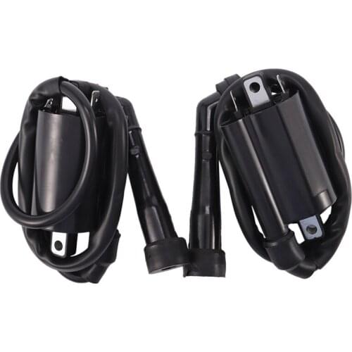 Set of 2 Ignition Coils for Kawasaki EN500C Vulcan 500 Ltd 1996-2009