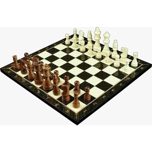 Work Pearlescent Chess set + Pawn No:3 Luxury Wooden chess set Backgammon Checkers
