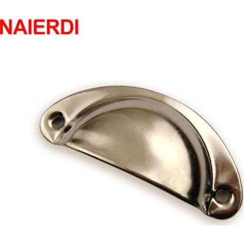 NAIERDI 10PCS Mini Antique Cabinet Pulls Retro Drawer Door Box Handle Cupboard Handles Vintage Cabinet Knobs Furniture Hardware