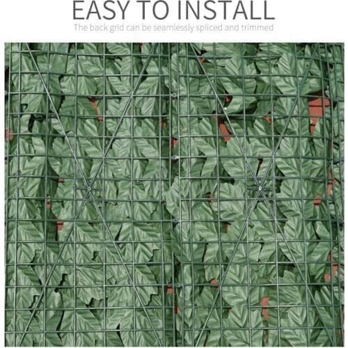 Outdoor Indoor Use Garden Fence Backyard Greenery Walls Garden Border Artificial Garden Plant Fence Gardens Lawn Gardening