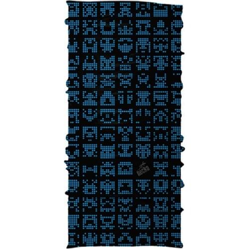 Necko Blue Pixel Buff Bandana Face Mask-DN178 460044142