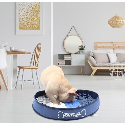 New Pet DogCat Noe Sniff Pad for Interactive Feeding Game Pet Slow Feeding IQ Training Mat Encourage Natural Foraging Skill