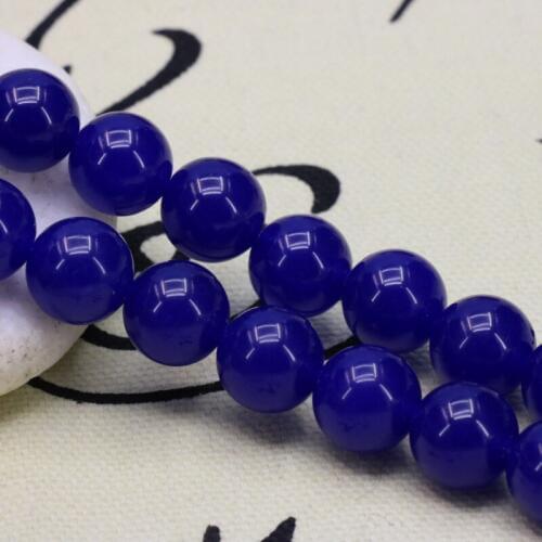 Wholesale!Lapis lazuli blue chalcedony 12mm round shape loose beads 15" DIY stone jewelry make design bracelet&necklace