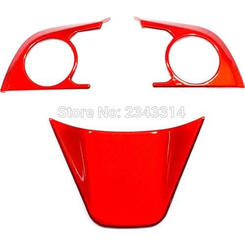 For Toyota RAV4 2019 ABS Interior Steering Wheel Control Panel Button Cover Sticker Protector Frame Trim Car Styling Accessories