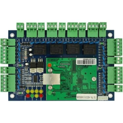 Four door 4 Readers Professional TCP/IP Network access control board for door access control system and time attendance