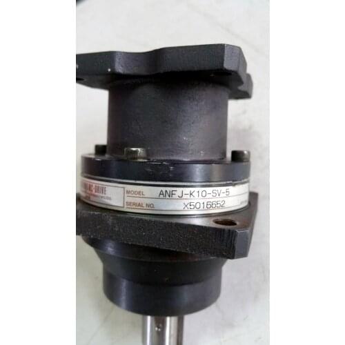 Reducer ANFJ-K10-SV-5 , rater 1:5 used in good condition . 80% appearance new , good working , free shipping