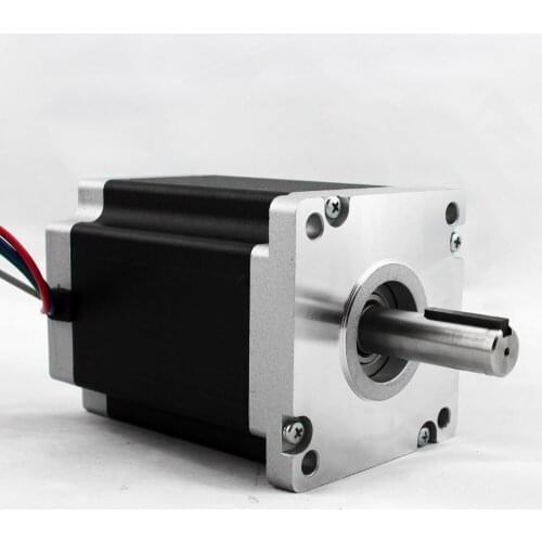 12Nm Nema 42 stepper motor Flange110 step motor 4wire, stepping motor length 99mm, shaft diameter 16mm with key way LC110-99