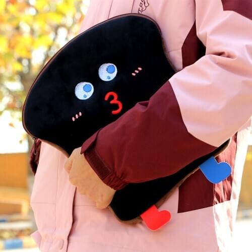 Cute Bag for iPad 11inch Cartoon Toast Pouch for iPad 9.7 10.2 inch Ins Style Sleeve for iPad 10.5" Laptop Bag Black Pouch