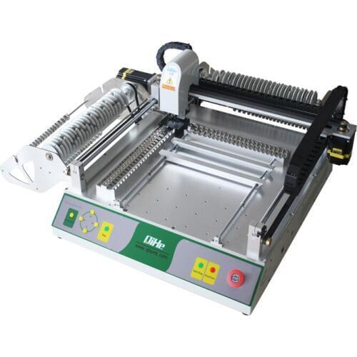 SMT Pick and Place Machine Qihe TVM802B-X Chip Mounter Led Bulb Assembly Machine