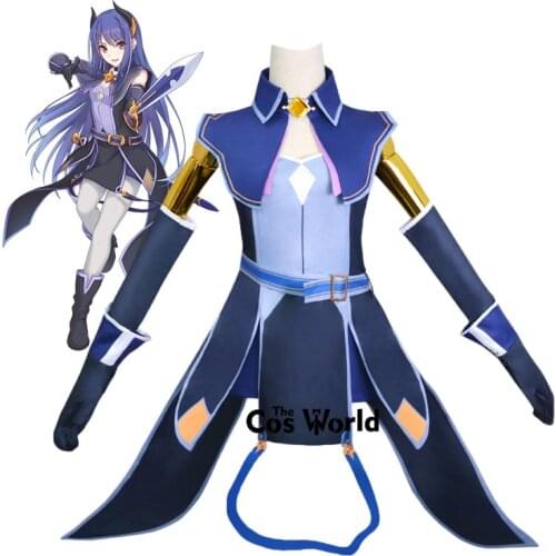 Princess Connect! Re:Dive Shijo Rei Uniform Outfit Games Anime Cosplay Costumes
