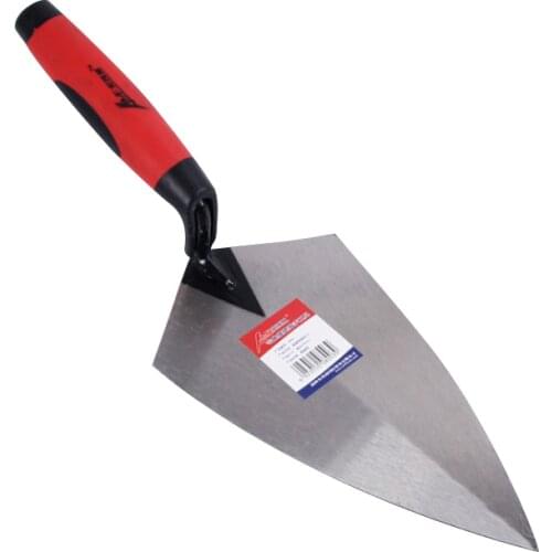 5/6/10/11/12 inch Construction Tools Putty Knife Brick Trowel Laying Carbon Steel Blade Pointing Plaster Tool Carbon Steel