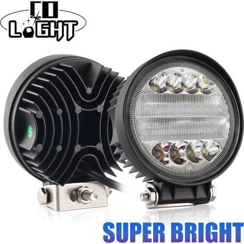 CO LIGHT 4.6inch Led Work Light Bar 36W Combo Beam Led Work Lamp for Offroad ATV Trucks Tractors Boat Driving Fog Light 12V 24V