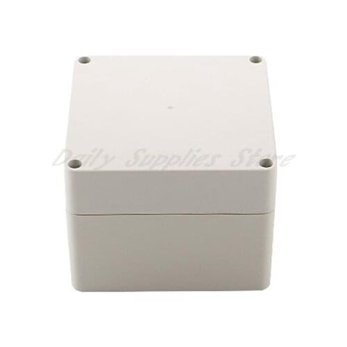 1pcs 120x120x90mm Plastic case Security power supply case Electronic instrument case Outdoor wiring waterproof box