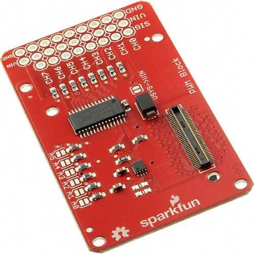 1 pcs x DEV-13042 BLOCK FOR INTEL EDISON - PWM DEV 13042