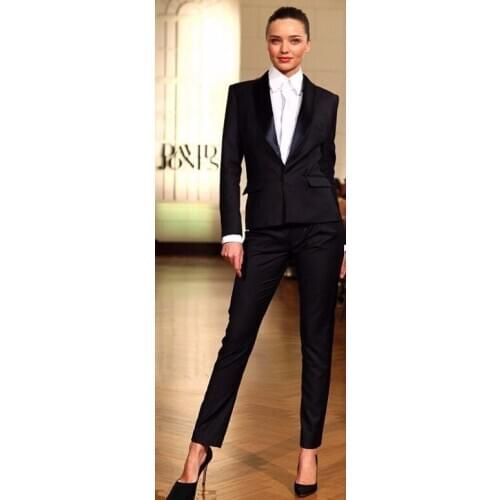 2016 Custom Brand Autumn Womens Suits Blazer Office Lady Wear Long Sleeves blazers Pant Suit Jacket Coat
